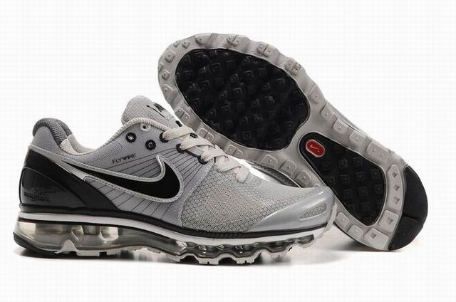 Nike Air Max 2009 Mens Mesh Grey Black Shoes Online